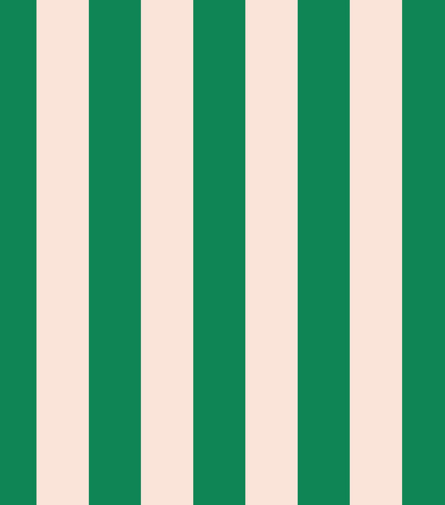 Retro green stripes Old Hollywood inspired retro green and cream stripe pattern.