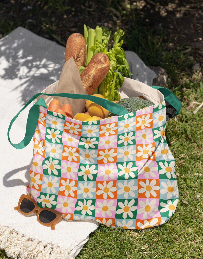 Retro Checkerboard tote bag Retro Checkerboard tote bag